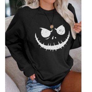 Jack Skellington Halloween women’s crew sweatshirt